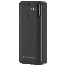 Батарея універсальна ColorWay 20 000 mAh Optimal Power PD/22.5W, QC/3.0, Black (CW-PB200LPB5BK-PDD)
