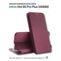 Чохол до мобільного телефона BeCover Exclusive Infinix Hot 60 Pro Plus (X6886) Red Wine (714718)