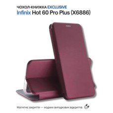 Чохол до мобільного телефона BeCover Exclusive Infinix Hot 60 Pro Plus (X6886) Red Wine (714718)