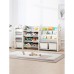 Дитячий стелаж Mealux Line White (KD-E196 White)