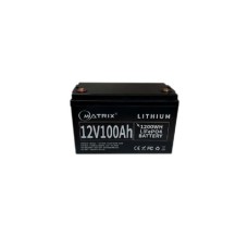 Батарея LiFePo4 Matrix 12.8V-100Ah 1,28kWh (MLR 12100)