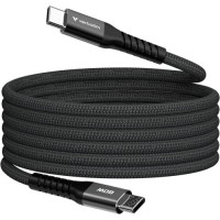 Дата кабель USB-C to USB-C 1.2m Magnetic 60W black Verbatim (31859)