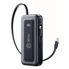 Батарея універсальна Atria 10000mAh, PD/35W (WPD-35S)