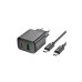 Зарядний пристрій HOCO CS23A USB-C PD30W + 1xUSB QC3.0 + cable USB-C to USB-C black (6942007609968)