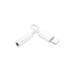 Перехідник Lightning to 3.5mm F white BOROFONE (6941991111143)