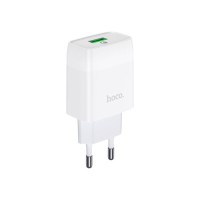 Зарядний пристрій HOCO C72Q Glorious USB QC3.0 18W White (6931474732514)