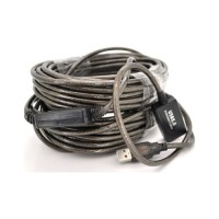 Дата кабель USB 2.0 AM/AF 20.0m active transparent Voltronic (YT-AECWC AM/AF-20.0m)