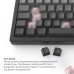 Клавіатура Ajazz AK820 V2 White Peach Switch Wireless/Bluetooth/USB UA Black/Gray (AK820-V2-WP-S-BG)