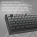 Клавіатура Ajazz AK820 V2 White Peach Switch Wireless/Bluetooth/USB UA Black/Gray (AK820-V2-WP-S-BG)