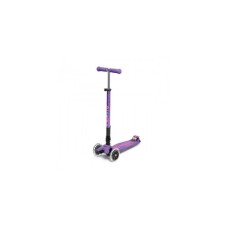 Самокат Micro Maxi Deluxe Foldable LED фіолетовий (MMD100)