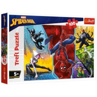 Пазл Trefl Spiderman Догори ногами 100 елементів (5900511163476)