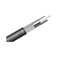 Кабель телевізійний FinMark RG-58-TC90 коаксіальний, black, 100м=1бхт (045821)