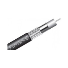 Кабель телевізійний FinMark RG-58-TC90 коаксіальний, black, 100м=1бхт (045821)