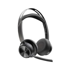 Навушники Poly Voyager Focus 2 MS Stereo USB-C + USB-C/A Adapter + Charging Stand Black (9T9J6AA)