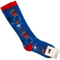 Шкарпетки BNM махрові новорічні (M1C0501-0035-9-blue)