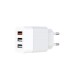 Зарядний пристрій XO QC 3.0 L72 30W (18W/1USB + 2.4A/2 USB) + cable Lightning White (XO-L72i-WH)
