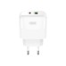 Зарядний пристрій XO L138 48W USB-C PD30W + USB-A QC18W White (L138_White)