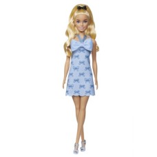 Лялька Barbie Fashionistas Блакитні бантики (HYT93)