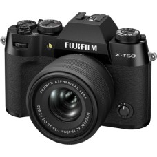 Цифровий фотоапарат Fujifilm X-T50 + XC 15-45mm F3.5-5.6 Kit Black (16828741)