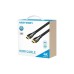 Кабель мультимедійний HDMI M to HDMI M 12.0m V2.0 4K60Hz braided zinc alloy black Vention (ALMBM)