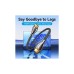 Кабель мультимедійний HDMI M to HDMI M 12.0m V2.0 4K60Hz braided zinc alloy black Vention (ALMBM)