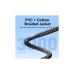 Кабель мультимедійний HDMI M to HDMI M 12.0m V2.0 4K60Hz braided zinc alloy black Vention (ALMBM)
