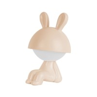 Нічник Kite Світильник LED з акумулятором Cute Bunny, персиковий (K25-316-1-4)