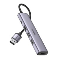 Концентратор Ugreen USB 3.0 to 4xUSB 3.0 CM473 (20805)