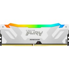 Модуль пам'яті для комп'ютера DDR5 16GB 8000 MHz Renegade RGB White Kingston Fury (ex.HyperX) (KF580C38RWA-16)