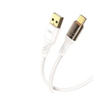 Дата кабель USB 2.0 AM to USB-C 1.0m 2.4A white XO (XO-NB229-TC-1-WH)