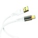 Дата кабель USB 2.0 AM to USB-C 1.0m 2.4A white XO (XO-NB229-TC-1-WH)