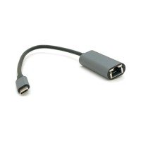 Перехідник USB-C to RJ45 0.18m 1000Mbps gray Voltronic (YT-Type-C(M)/RJ-45(F)-G/27033)