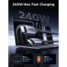Дата кабель USB-C to USB-C 1.0m 240W 480Mbps braided black Ugreen (85973)