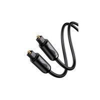 Кабель мультимедійний Optical Toslink 2.0m AV122 black Ugreen (70892)