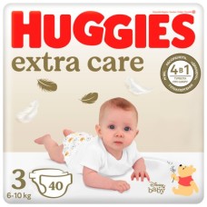 Підгузки Huggies Extra Care Size 3 (6-10 кг) 40 шт (5029053574400)