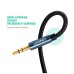Кабель мультимедійний 3.5mm M to 3.5mm M 0.5m 90° corner AV112 blue Ugreen (60178)