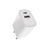 Зарядний пристрій EMOS V02B15 1xUSB-A + 1xUSB-C 15W GaN (V02B15)