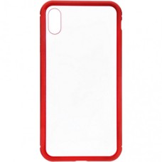 Чохол до моб. телефона Armorstandart Magnetic Case 1 Gen. iPhone XS Max Clear/Red (ARM53391)