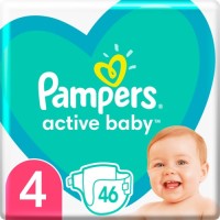 Підгузок Pampers Active Baby Maxi Розмір 4 (9-14 кг) 46 шт (8001090949097)
