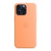 Чохол до мобільного телефона Apple iPhone 15 Pro Max Silicone Case with MagSafe Orange Sorbet (MT1W3ZM/A)