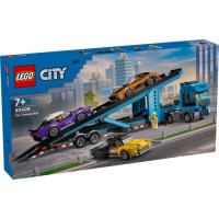 Конструктор LEGO City Вантажівка-транспортер зі спортивними авто (60408)