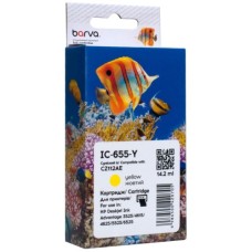 Картридж Barva HP 655 (CZ112AE) 770 c, Yellow (IC-655-Y)