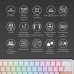 Клавіатура Ducky One 3 Mini Cherry MX Red RGB UA USB White (DKON2161ST-RUAPXPWWWSC1)