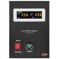 Пристрій безперебійного живлення LogicPower LPL-B-PSW-1500VA+ ( 1050W ) 12V (37700)