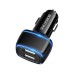 Зарядний пристрій BOROFONE BZ14 Max dual port (Micro) USB Black (BZ14MB)