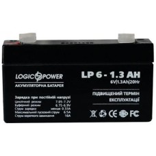 Батарея до ДБЖ LogicPower LPM 6В 1.3 Ач (4157)