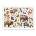 Пазл DoDo Монтессорі Лісові тварини, 200 елементів (300629)