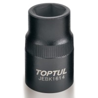 Торцева головка Toptul 1/2" п'ятигранна 14мм (для гальмівних систем Bendix) (JEBK1614)