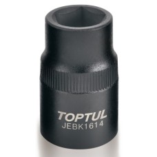 Торцева головка Toptul 1/2" п'ятигранна 14мм (для гальмівних систем Bendix) (JEBK1614)
