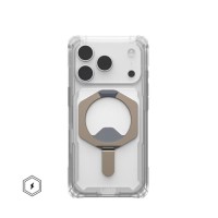 Чохол до мобільного телефона UAG Plasma XTE MagSafe iPhone 17 Pro Clear/Titanium (114527114G36)